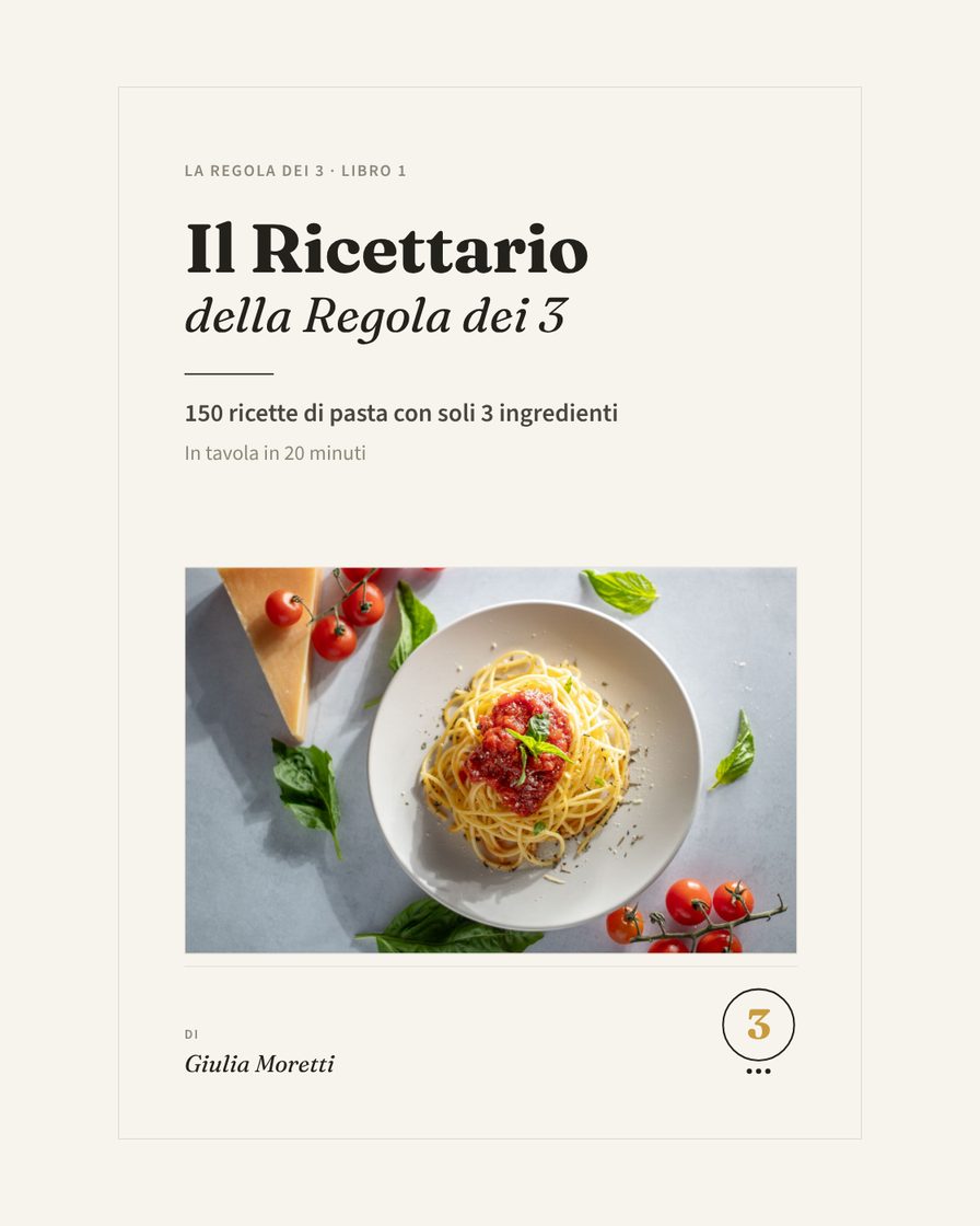 Copertina del ricettario
