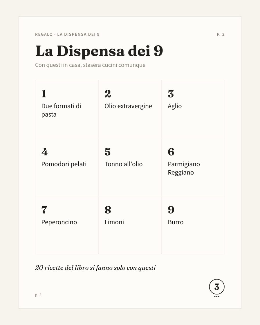 La Dispensa dei 9